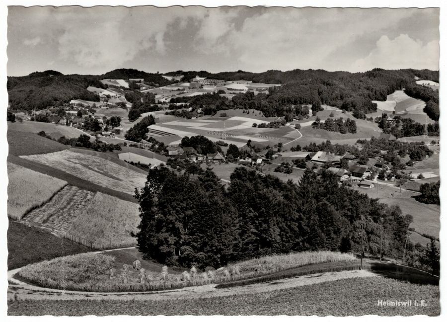 Ansichtskarten: Heimiswil um 1950-55 – Gebraucht aus Frauenfeld von POML