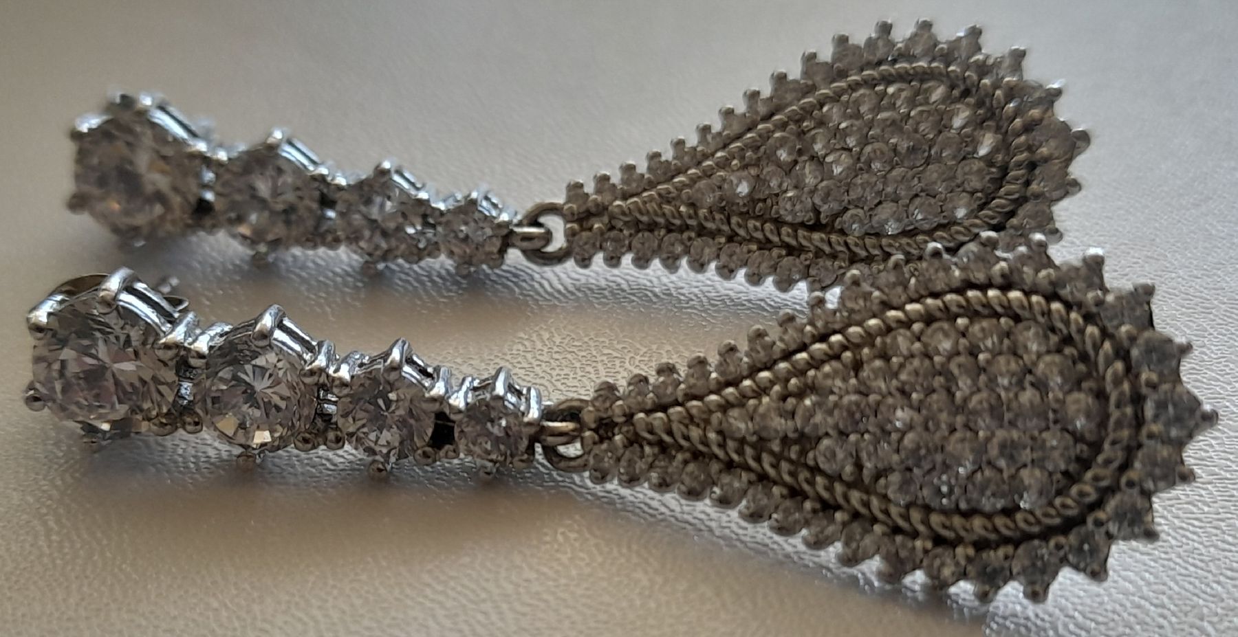 Boucles d'oreille: Boucles d'oreilles en argent 925 – D'occasion à Lausanne par Glam-Luxe 5