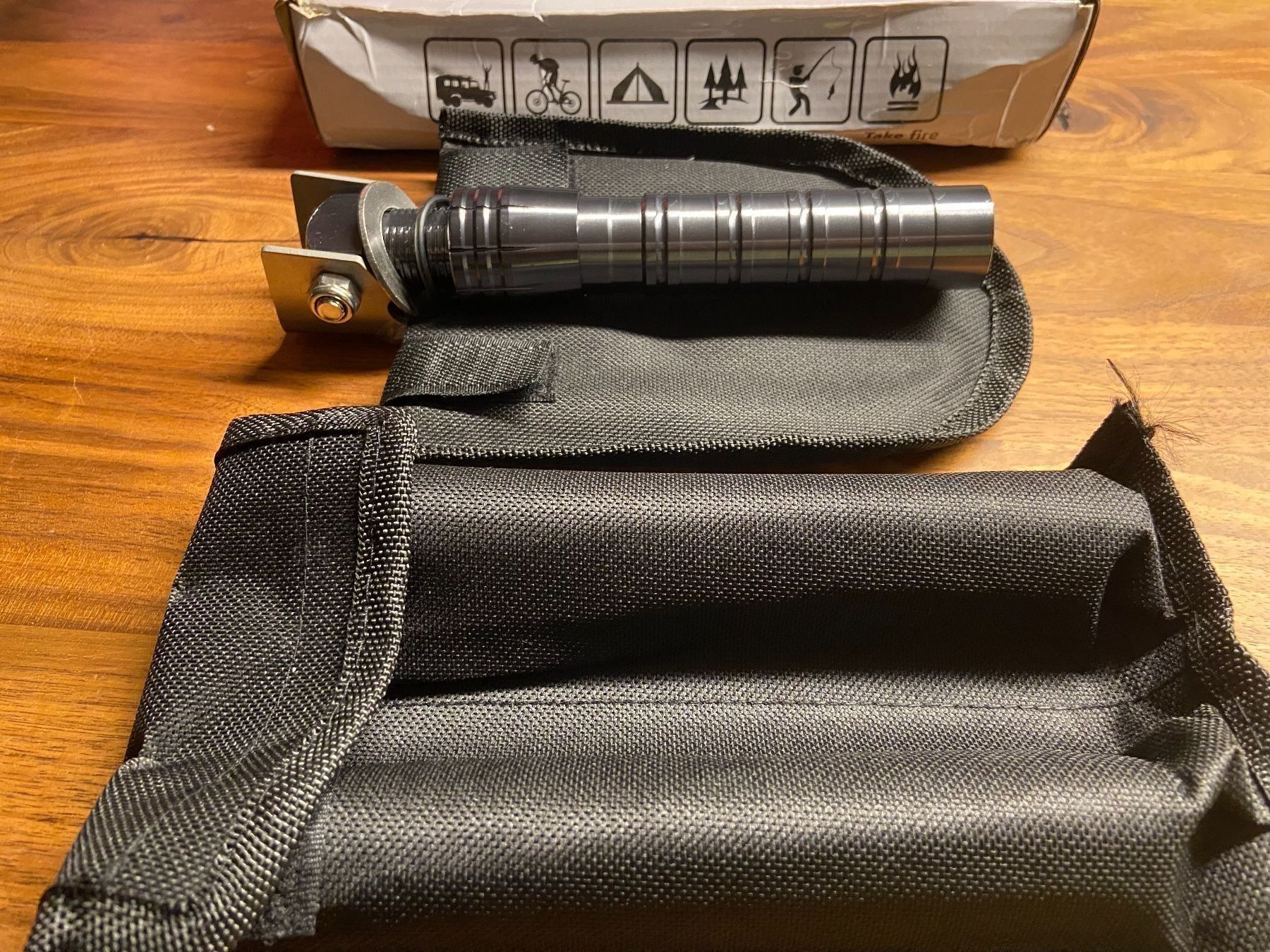 Tutti gli attrezzi: Schaufel Multifunktions Schaufel Militar Silver / Black – Nuovo e nell'imballaggio originale da Seon venduto da Aaargauer01 9