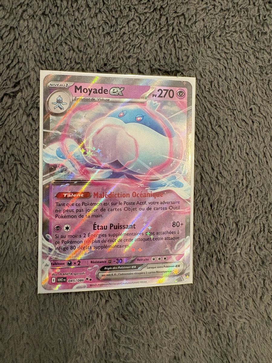 Pokémon Cartes à collectionner: Carte Pokémon Moyade EX – Neuf (Voir description) à Cugy FR par K78