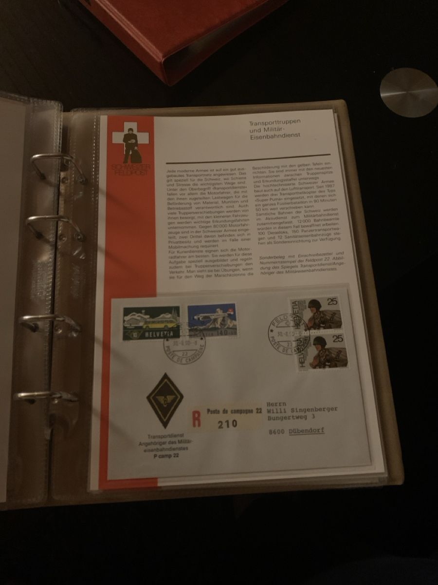 Tutti i francobolli: Schweizer Feldpost Briefmarken Konvolut Konvolut 1 – Nuovo (secondo la descrizione) da Aefligen venduto da vw-golf 6