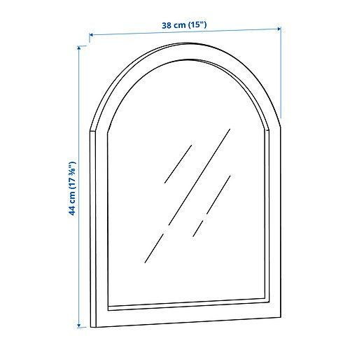 Ikea Specchi: IKEA Spiegel SMYGA Spie, Stand/Wand hellgrau – Nuovo e nell'imballaggio originale da Rothenburg venduto da IKEA_Rothenburg 2