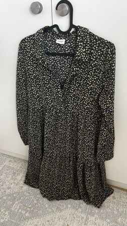 Kleid Jacqueline de Yong, Blumenmuster, Grösse 34 