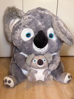 Riesen Koala Stofftier mit Baby Koala, ca. 60cm Gross!