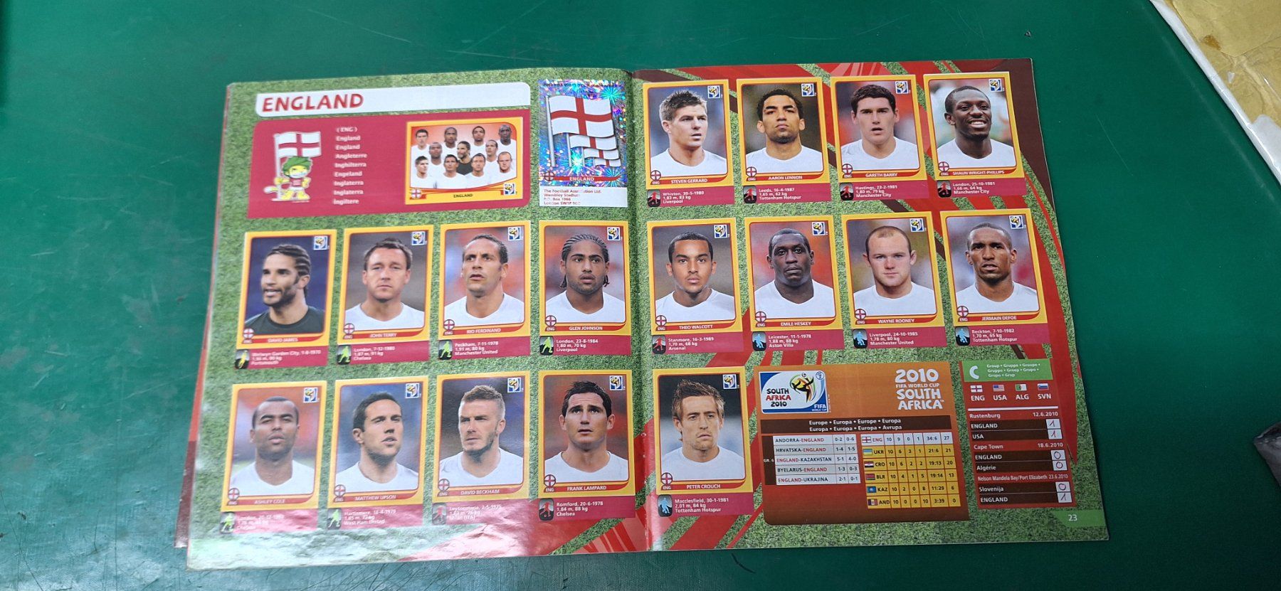 Panini Carte collezionabili: Panini World cup Fifa 2010 – Usato da Basel venduto da Meggesflomi 9