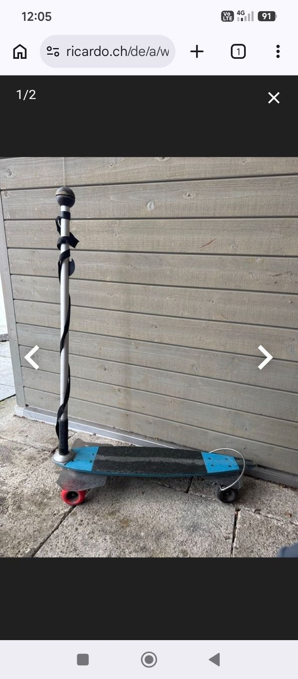 Skateboards: Wetzer Board – Usato da Flawil venduto da LD463525