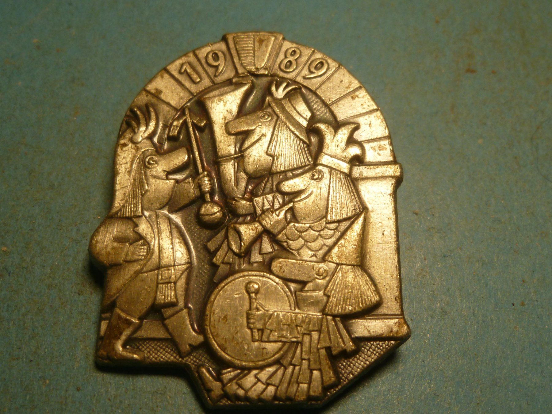 Plaketten & Abzeichen: LUZERN 1989 SILBER – Gebraucht aus Ried (Muotathal) von Mandarin02