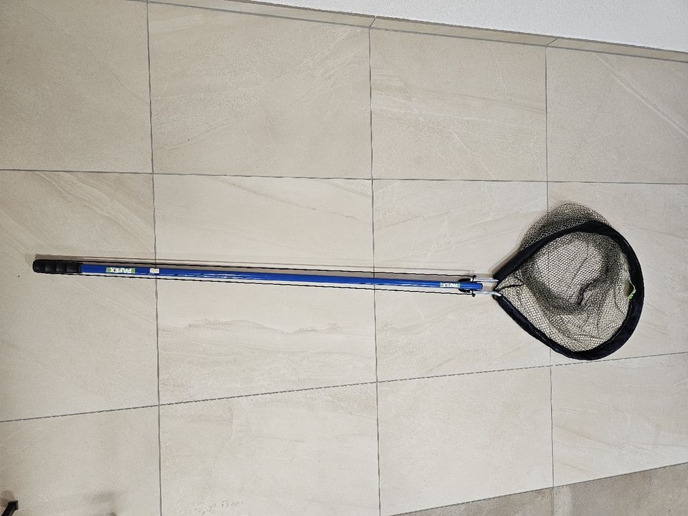 Behr Klappkescher – Unterfangkescher Mit Gummiertem Netz, 0,65–1,75 M
