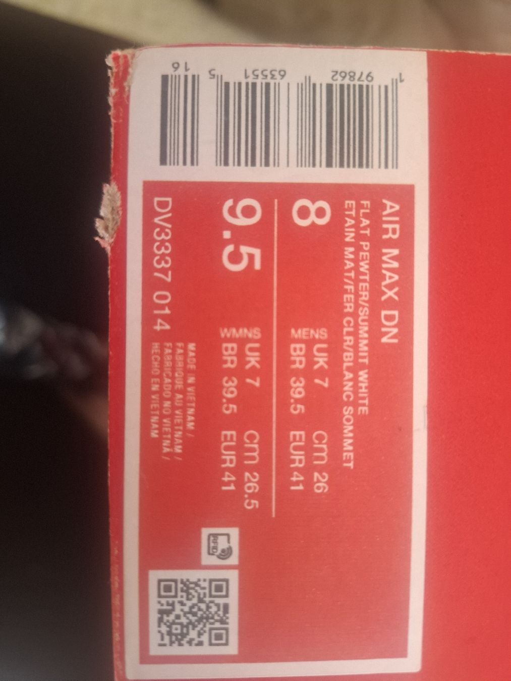 Nike Scarpe da uomo: Nike Air Max DN Turnschuhe Grau EU 41 neu – Nuovo e nell'imballaggio originale da Schönenwerd venduto da ann_wt97 2