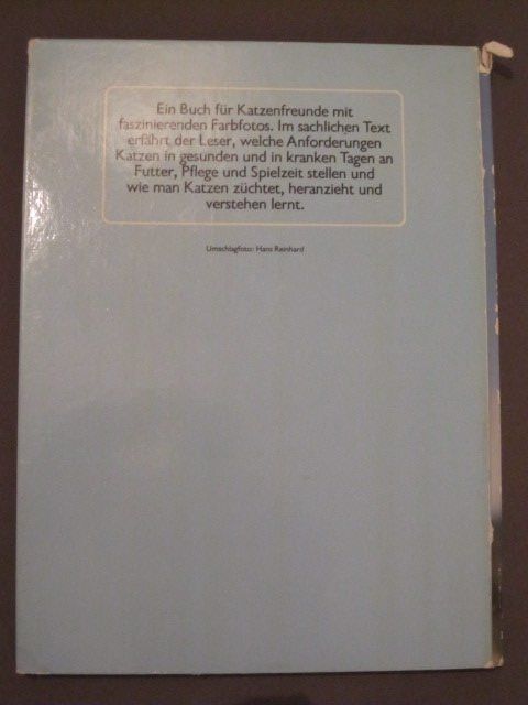 Bücher: Ratgeber Katzen – Gebraucht aus Steinhausen von ladisci 1