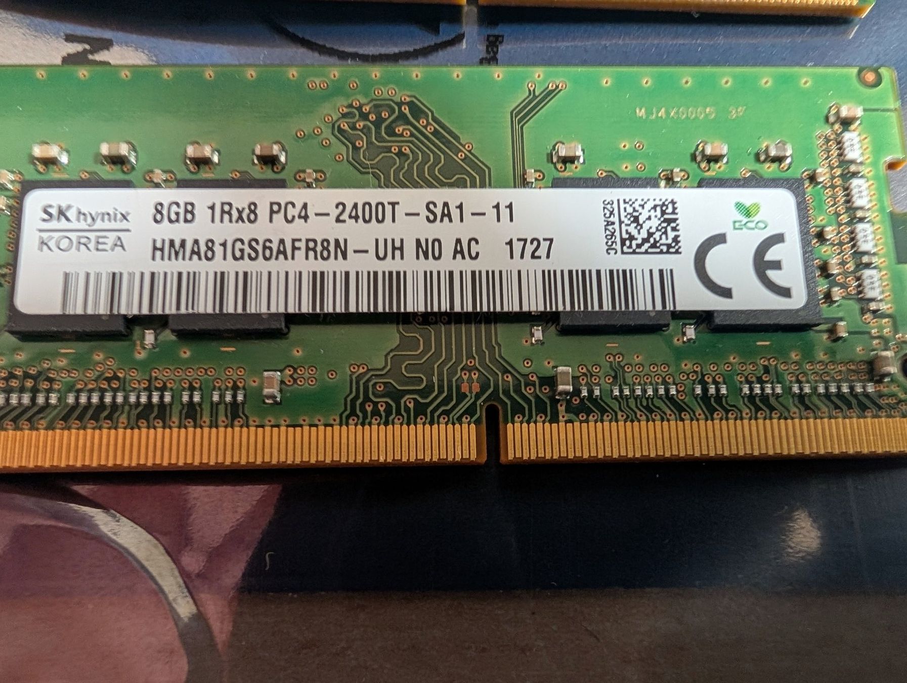Memoria / RAM: SK Hynix 8GB 1Rx8 PC4-2400T Notebook Memory – Usato da Stans venduto da Magas
