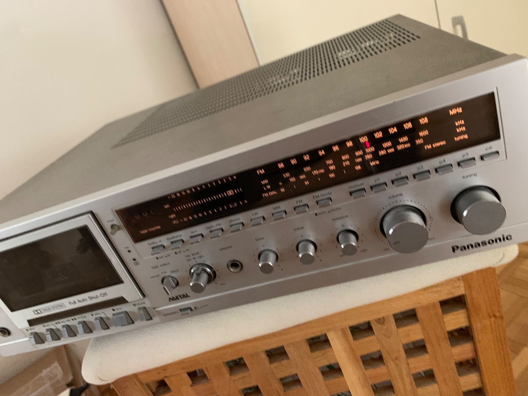 Panasonic Lettore multimediale & Streamer: Panasonic SG-60 receiver/cassette deck japan – Usato da Rorschacherberg venduto da raf_2ll8 1