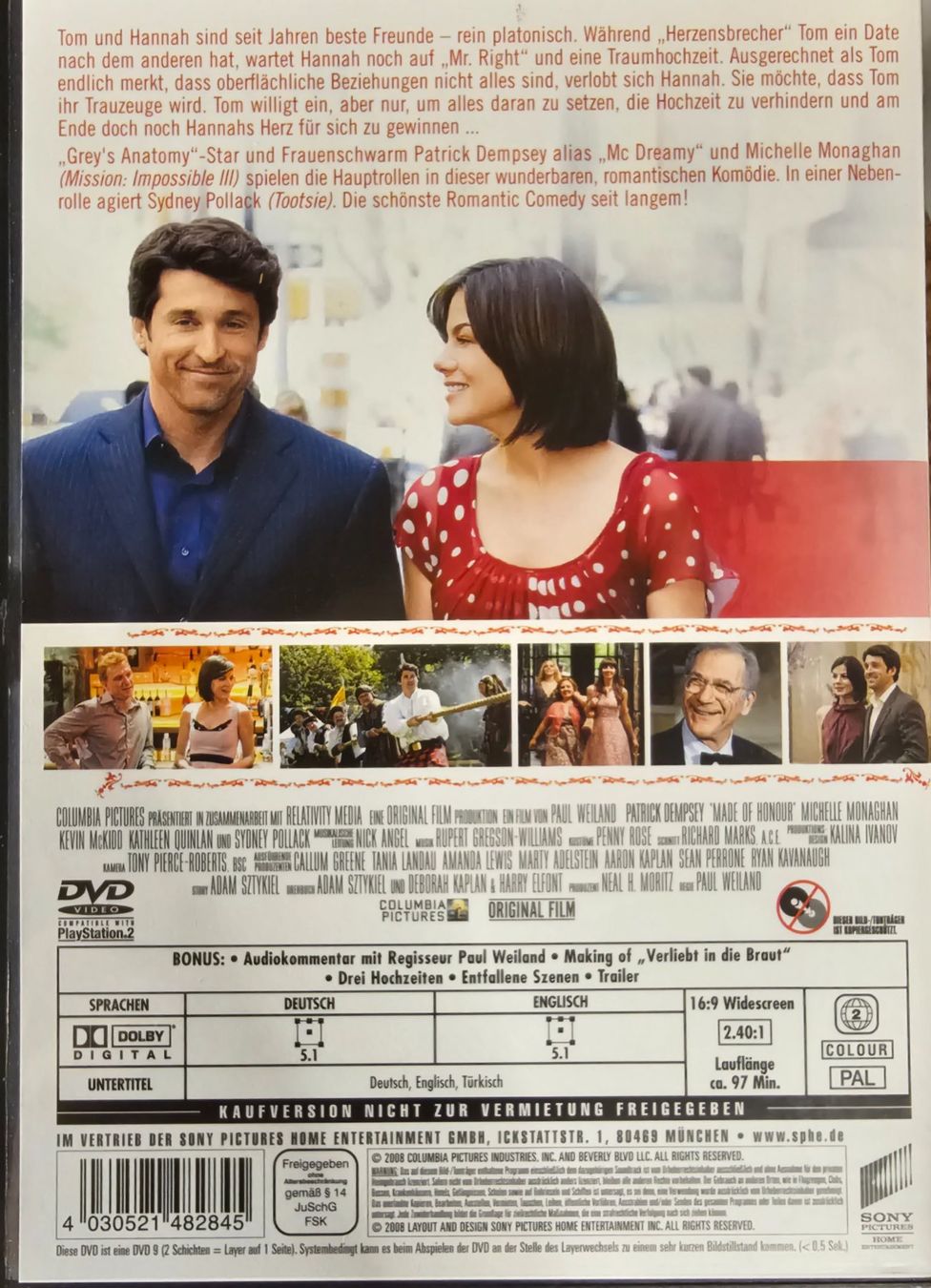 Tutti i DVDs: Verliebt in die Braut – Usato da Wahlen b. Laufen venduto da Cg10 1