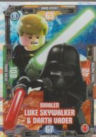 LEGO STAR WARS TRADING CARD SERIE 3 # 122 LUKE SKYWALKER‪ &