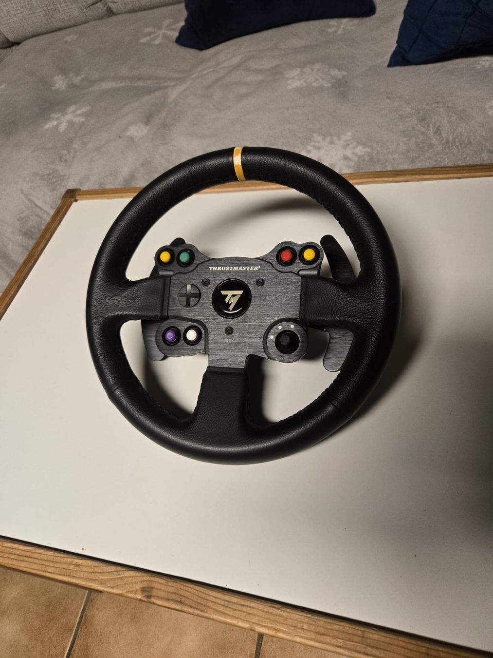 Thrustmaster Controller: Volant Thrustmaster TM leather 28GT – Usato da Poliez-le-Grand venduto da Lea_2wl5 6