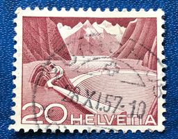 Nr.301A  mit Stempel Stausee 1949   