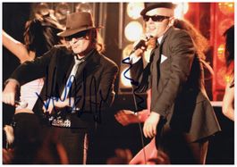 UDO LINDENBERG und JAN DELAY ORIGINAL AUTOGRAMME  + 2x COA