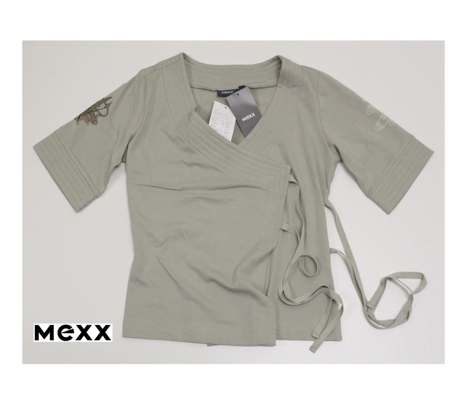 Mexx Camicette: Mexx  Bluse Pulli Jäckli /Lp:49.90/ beige/Gr.L /neu – Nuovo e nell'imballaggio originale da Wohlenschwil venduto da ABC-Vintage