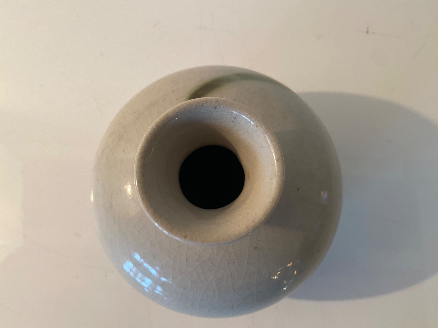 Vasi & Recipienti: Kleine Mobach Keramik Vase, hellgrau mit Grün – Usato da Ballwil venduto da ClassicGallery 2