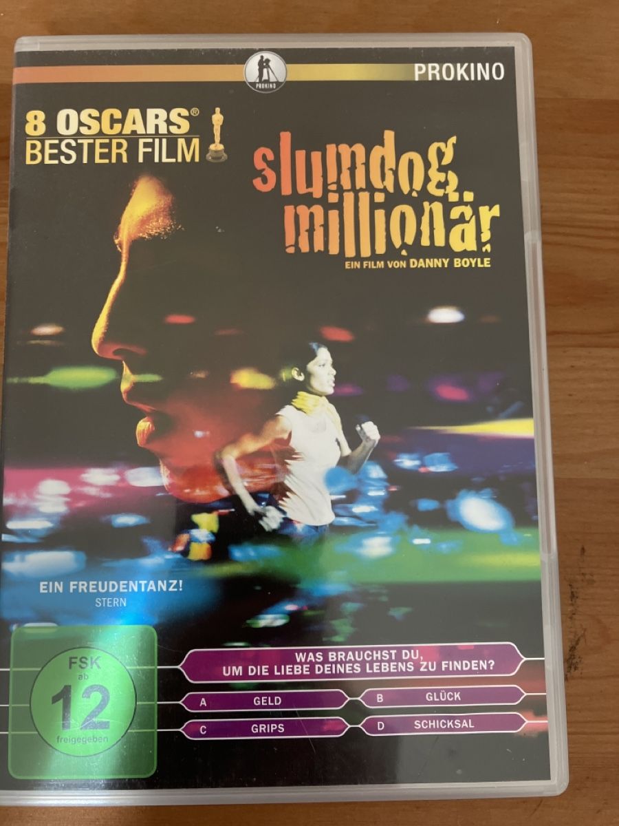 Tutti i DVDs: Slumdog Millionär DVD – Usato da Glarus venduto da Jhuber78