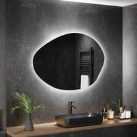 LED-Spiegel Asymmetrisch MAYA - 80x100cm