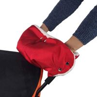 Kinderwagen Handwärmer ROT Winter Handschuhe Baby Buggy warm