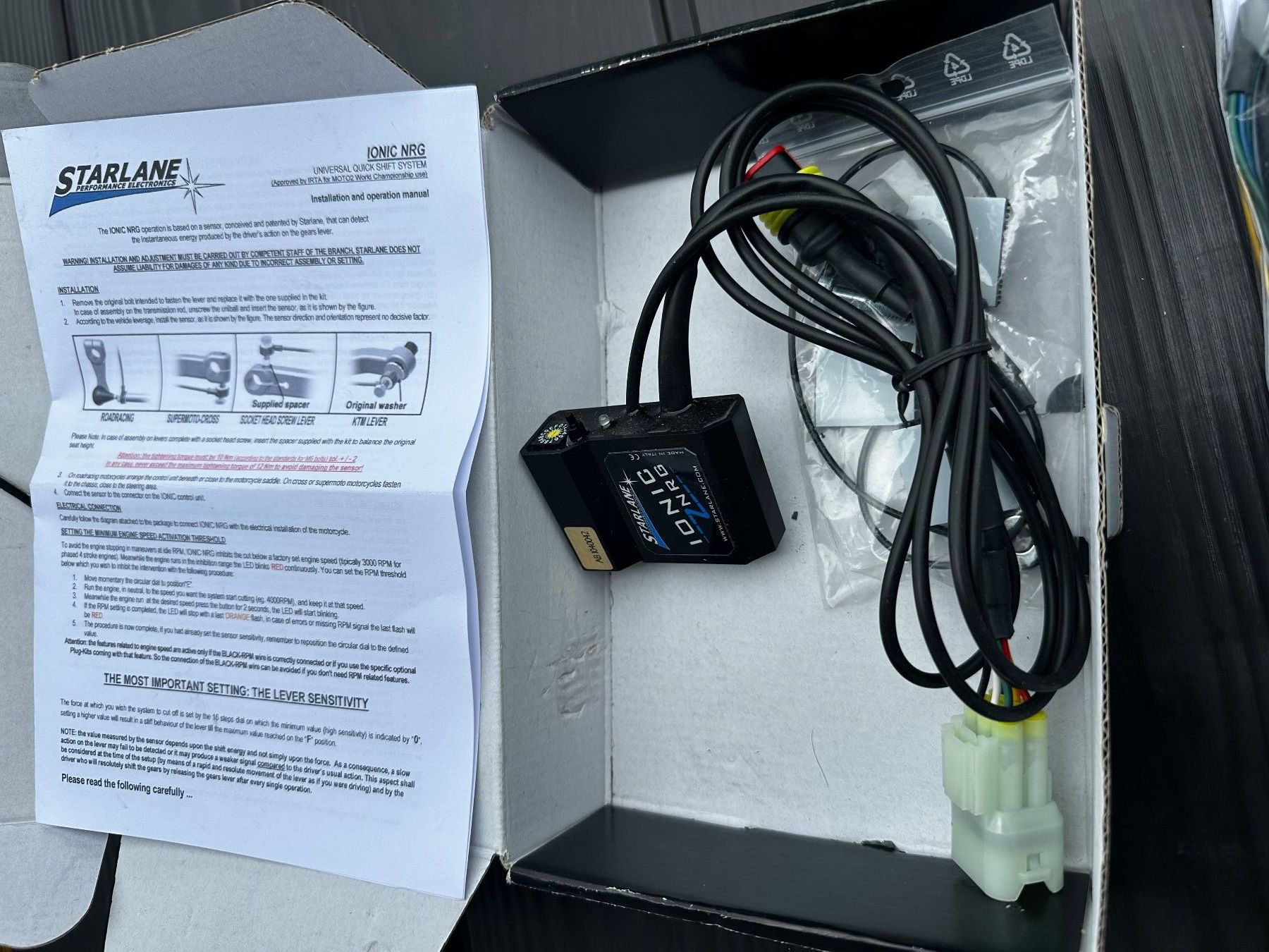 Sonstige: Quickshifter Starlane "IONIC" NEU – Gebraucht aus Thierachern von Debbie 1