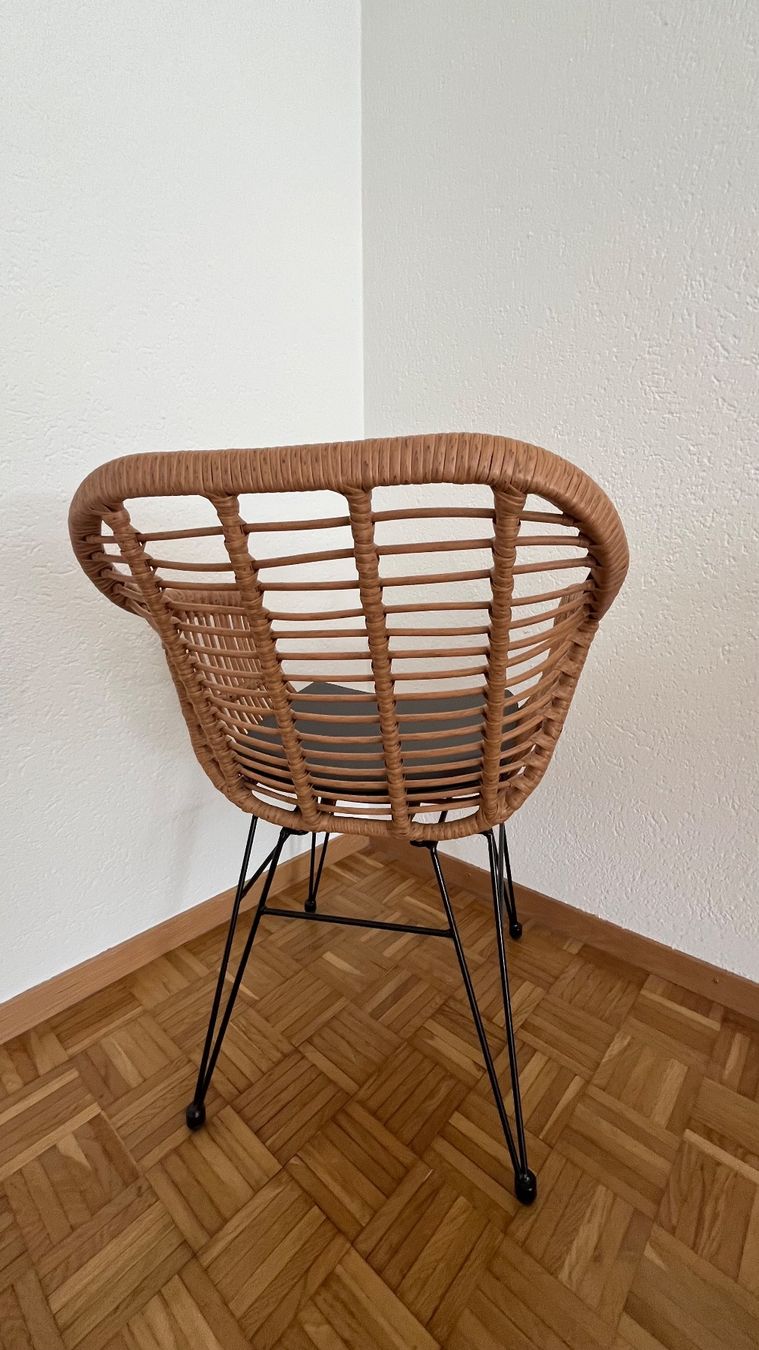 Stühle: 4 Rattan Stühle – Gebraucht aus Thalwil von nathaliebue01 3