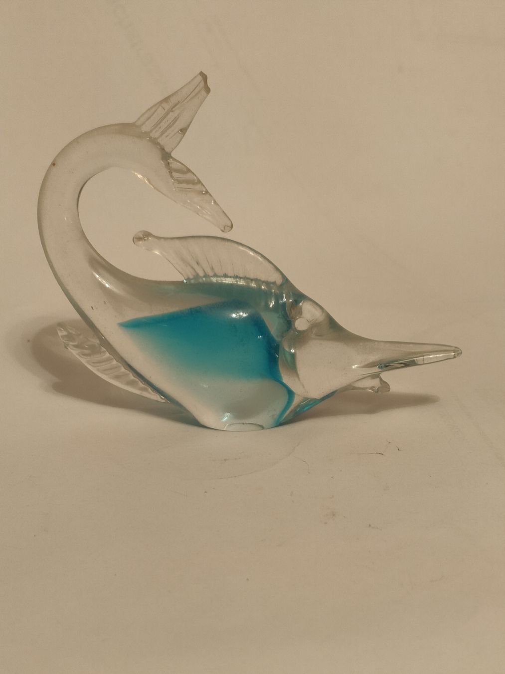 Murano Statuette: Glasfigur "Fisch"  Dekofigur Vintage Murano – Usato da Flumenthal venduto da mar_wyw8