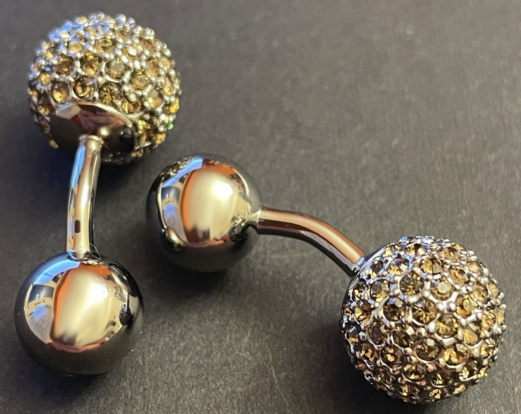 Swarovski Gemelli: Manschettenknöpfe von Swarovski – Usato da Chur venduto da elifor 1