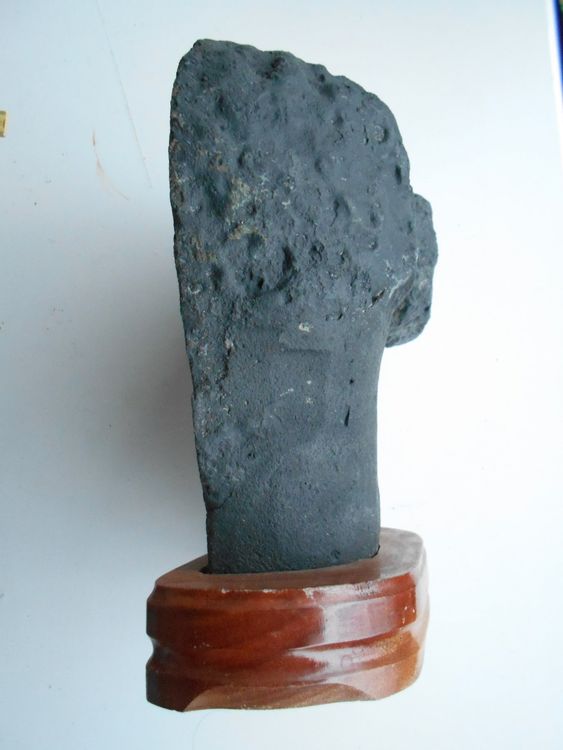 Amethyst geschlossene Druse, ca. 5 kg, auf Holzsockel 5