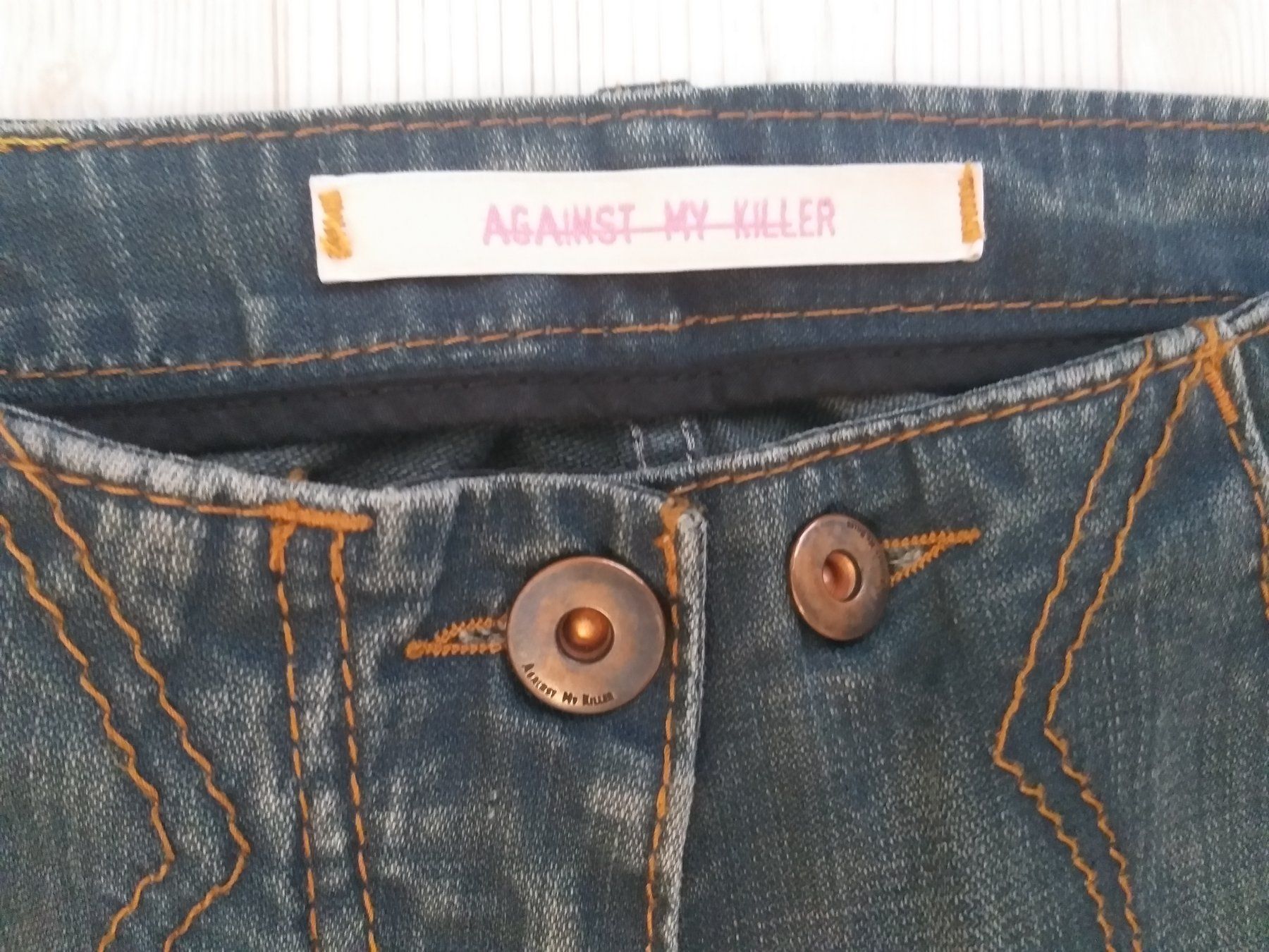 Jeans: AGAINT MY KILLER  Jeans    Taille / Grosse W28 – Usato da Cossonay-ville venduto da Super-Price-Quality 2
