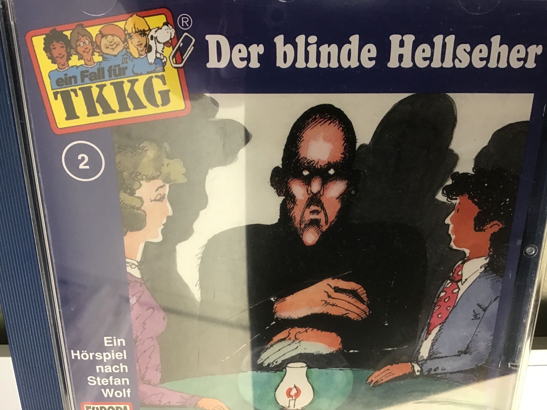 CD: TKKG Folge 2 - Der blinde Hellseher, Hörspiel – Usato da Thierachern venduto da sweden08