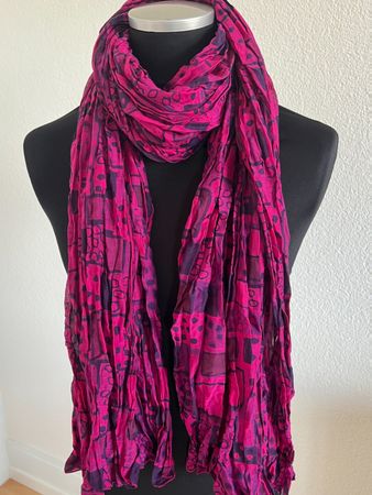 Colora Schal, 27% Seide, NEU
