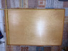 Puzzle Holzplatte mit Rahmen -  Innen140 x 90cm