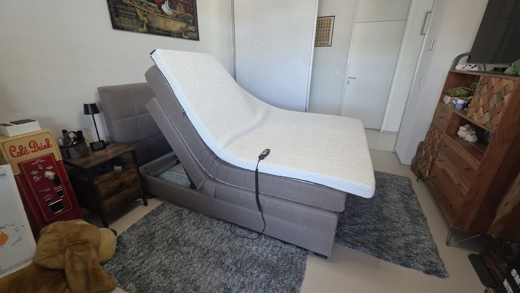 Letti: elektrisch verstellbares Boxspringbett mit Bettkasten – Usato da Bülach venduto da hoppelmel 7