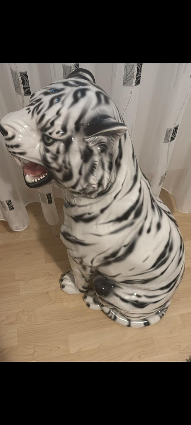 Figuren: Tiger Porzellanfigur – Gebraucht aus Thun von erh_fs86 1