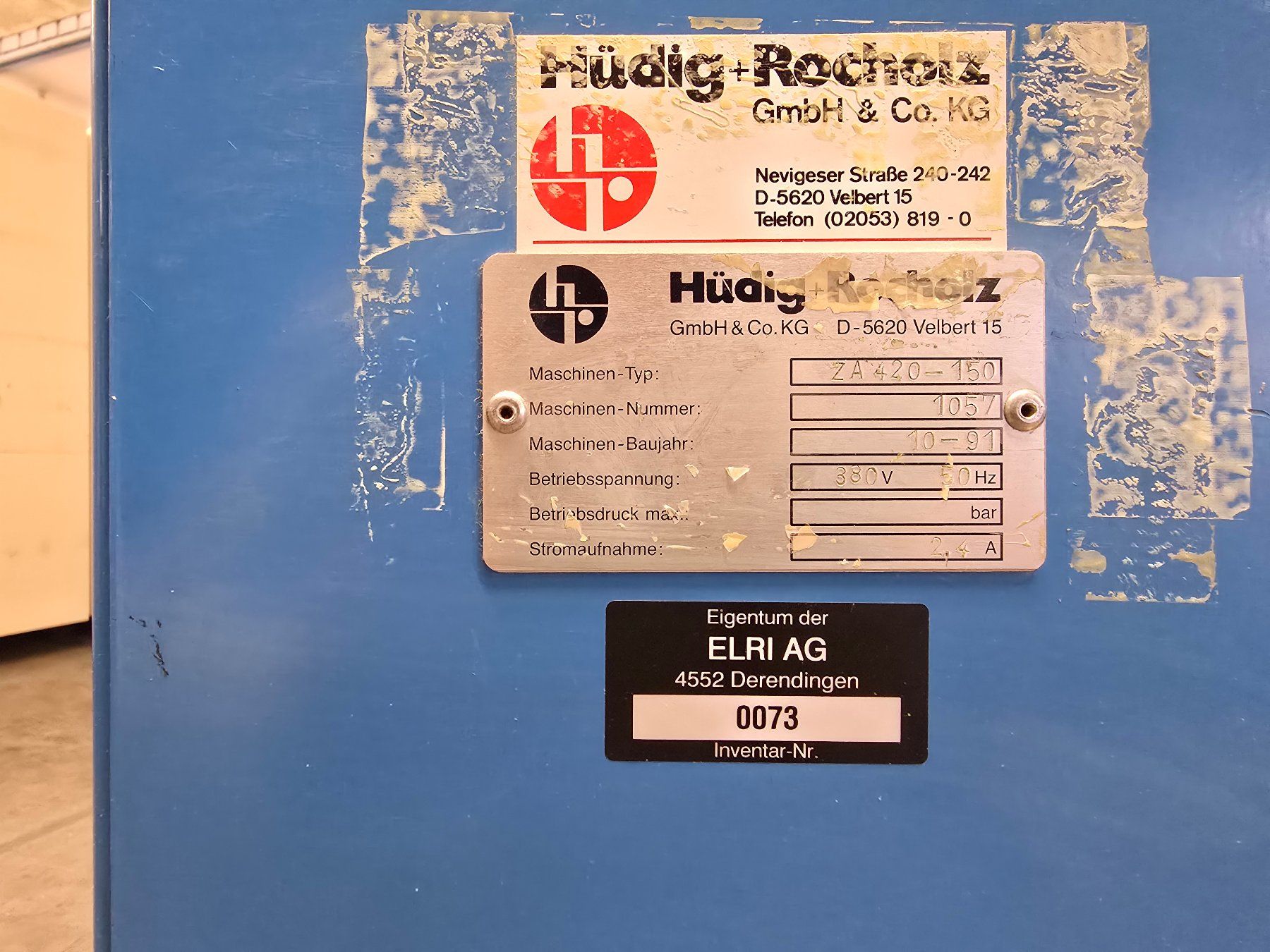 Tutte le macchine: Zuschnitttautomat ZA 420 – Usato da Derendingen venduto da EL4552 5