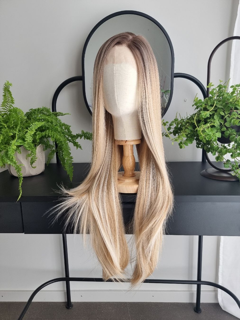 Parrucche: New wig. Glueless. Blond hair – Nuovo e nell'imballaggio originale da Zürich venduto da pla_tm9w
