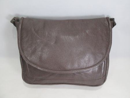 elegante Tasche, Leder, dunkelbraun, CH-Fabrikant, NEU & OVP