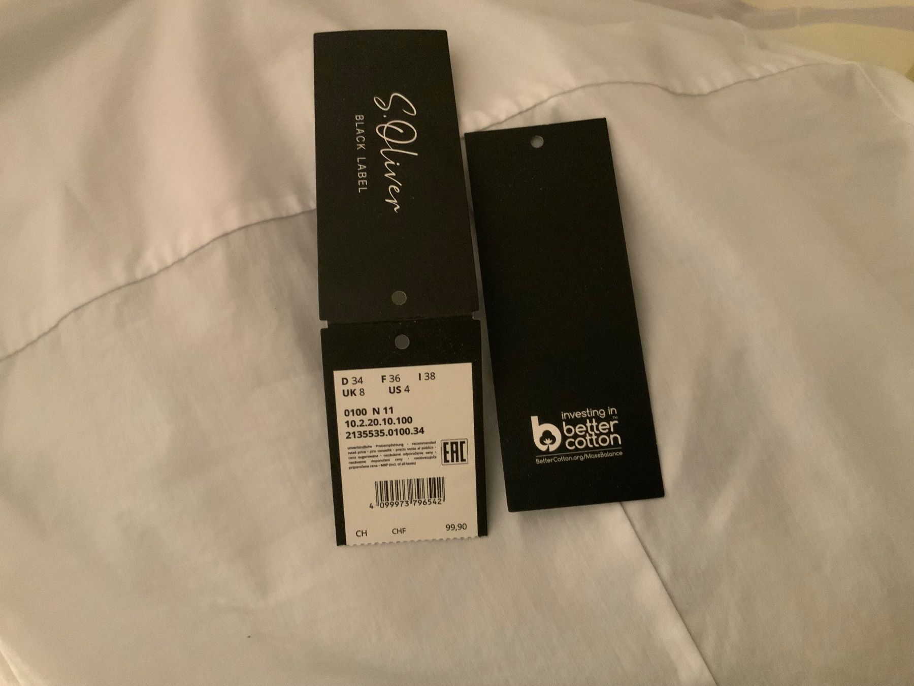 S.Oliver Camicette: Hemdbluse Damen 36 neu – Usato da Kappel venduto da Mya986 3