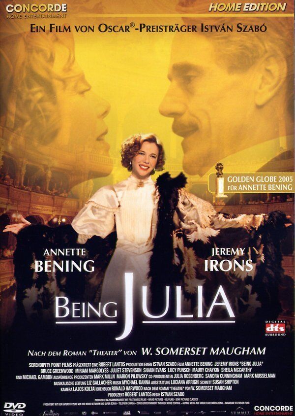 Tutti i DVDs: Being Julia (DVD) – Nuovo (secondo la descrizione) da Bern venduto da Frebo