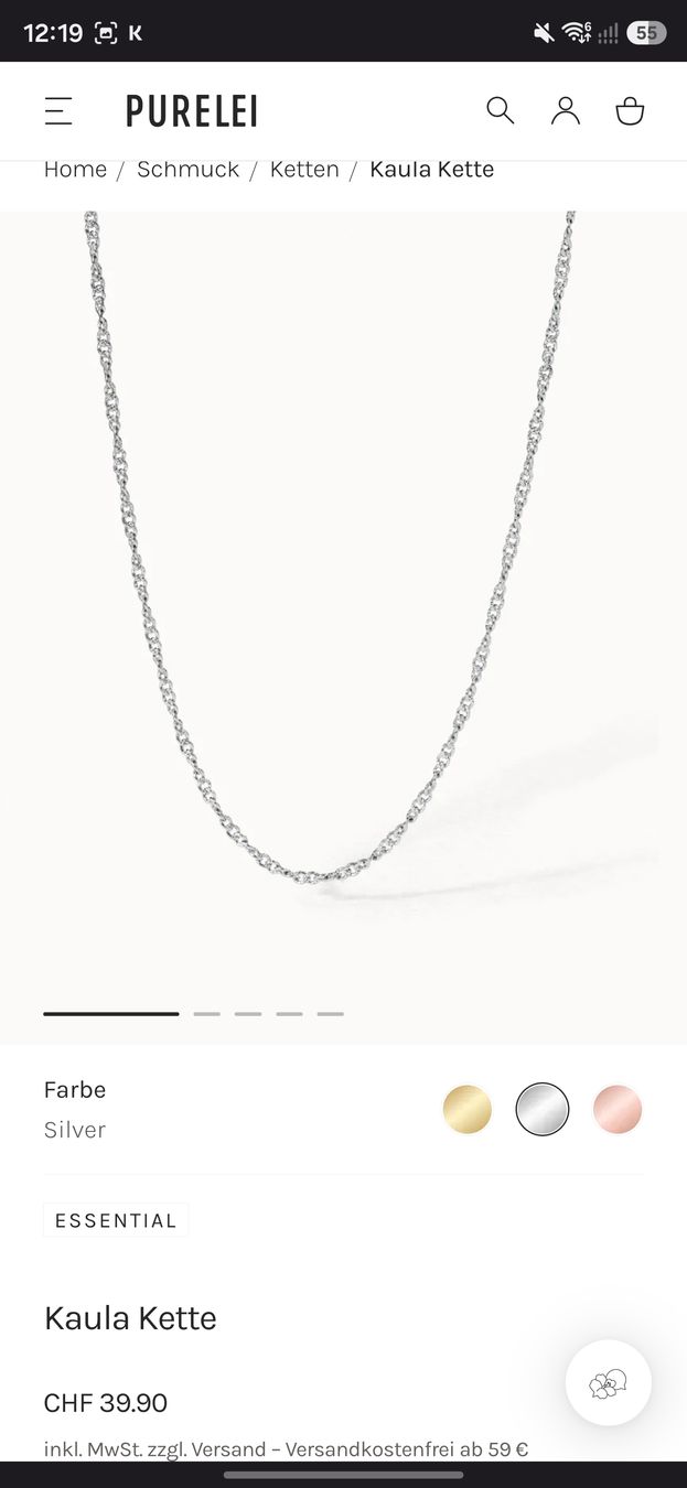 Purelei Catenine: Purelei Kaula Kette – Usato da Rickenbach b. Wil venduto da Kth_v8 3