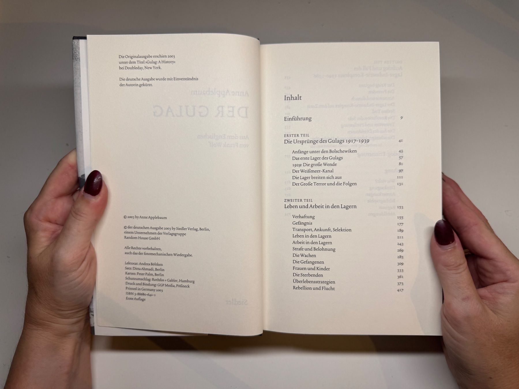Libri: BUCH: Anne Applebaum, Der Gulag – Usato da Grosswangen venduto da Second_hand_paradise 3
