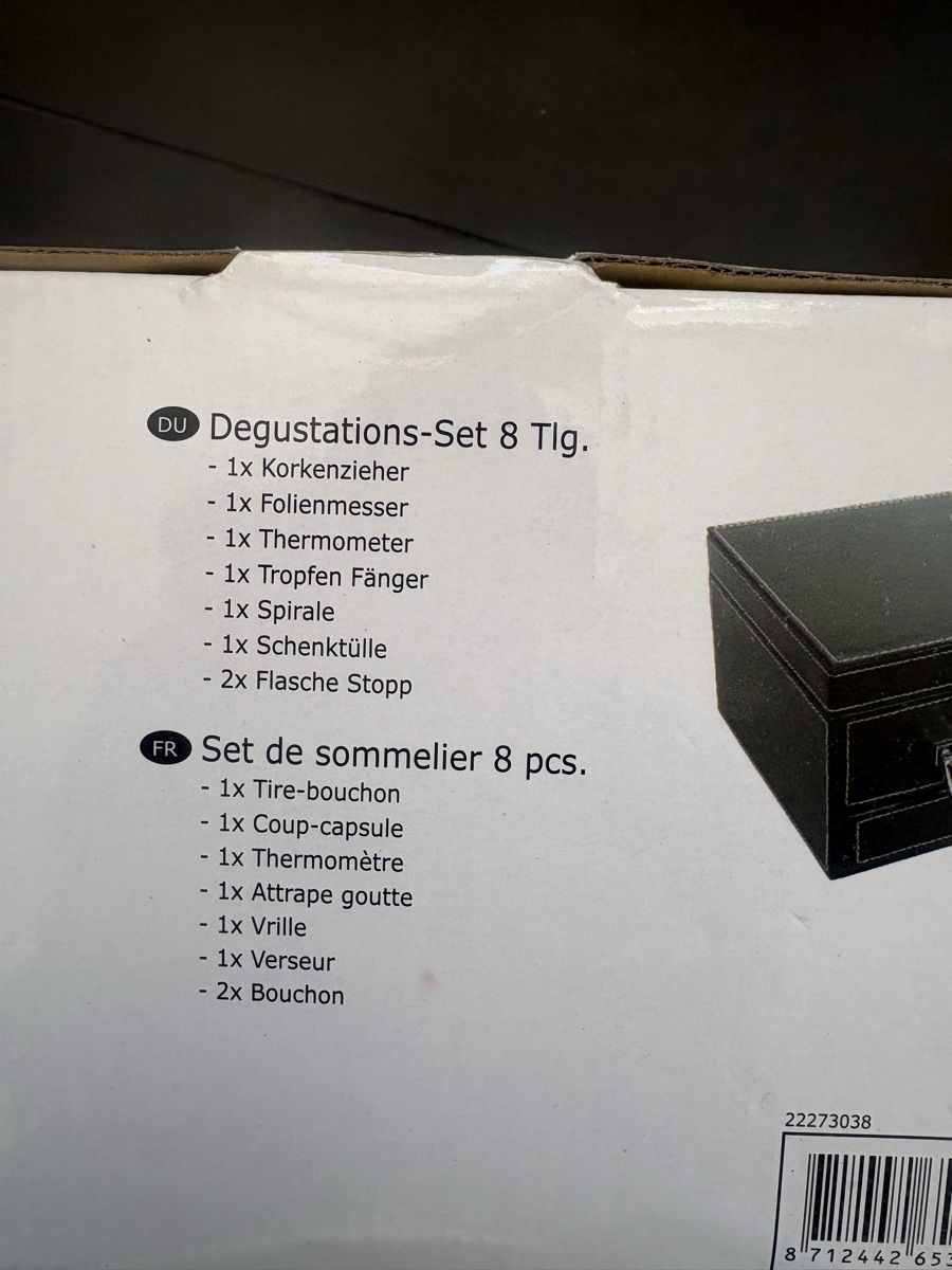 Apribottiglie & Tappi per chiusura: Sommelier Set , NEU – Nuovo e nell'imballaggio originale da Obbürgen venduto da bugi6868 9