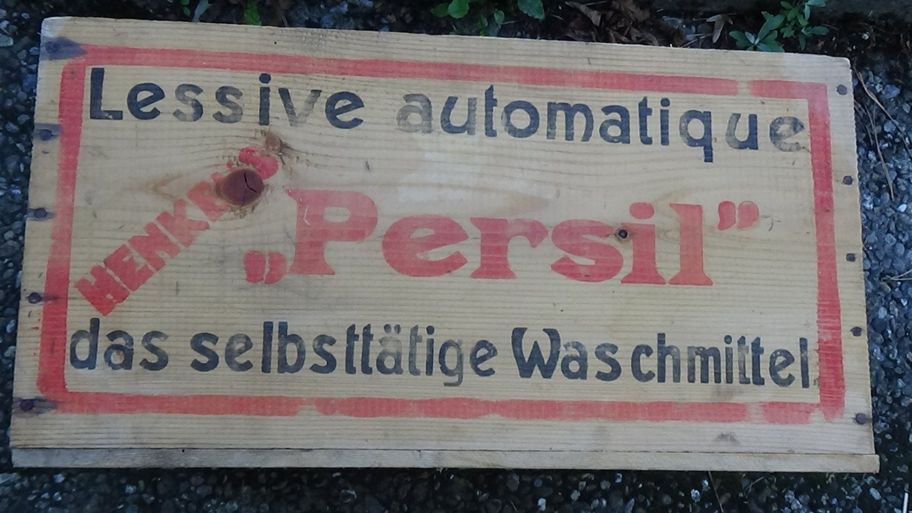 Casse di trasporto: Persil Holzkiste – Usato da Wiedlisbach venduto da Bobesch10