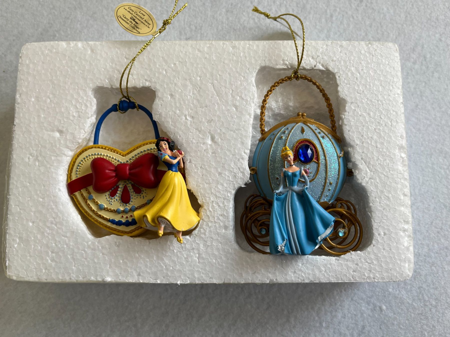 Disney Tutte le decorazioni: Disney Schmuck, Schneewittchen & Cinderella Set – Nuovo (secondo la descrizione) da Altendorf venduto da herkules74 3