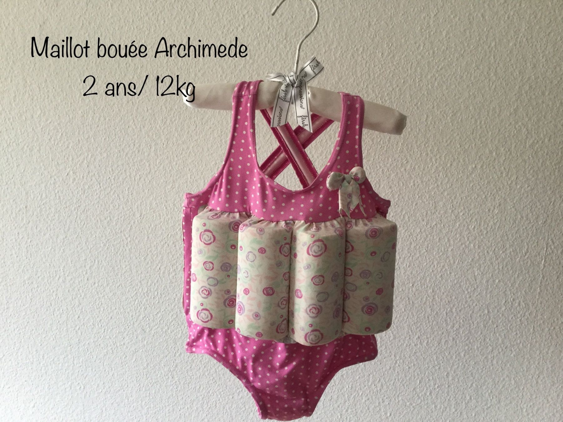 Costumi da bagno: Archimède Schwimmhilfe-Badeanzug - 2 j. – Usato da Basel venduto da Anja_1981