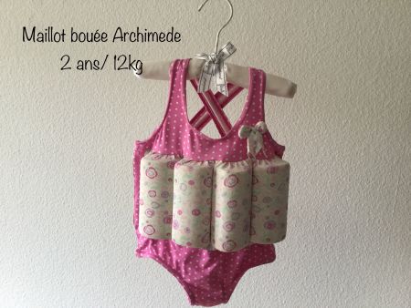 Archimède Schwimmhilfe-Badeanzug - 2 j.