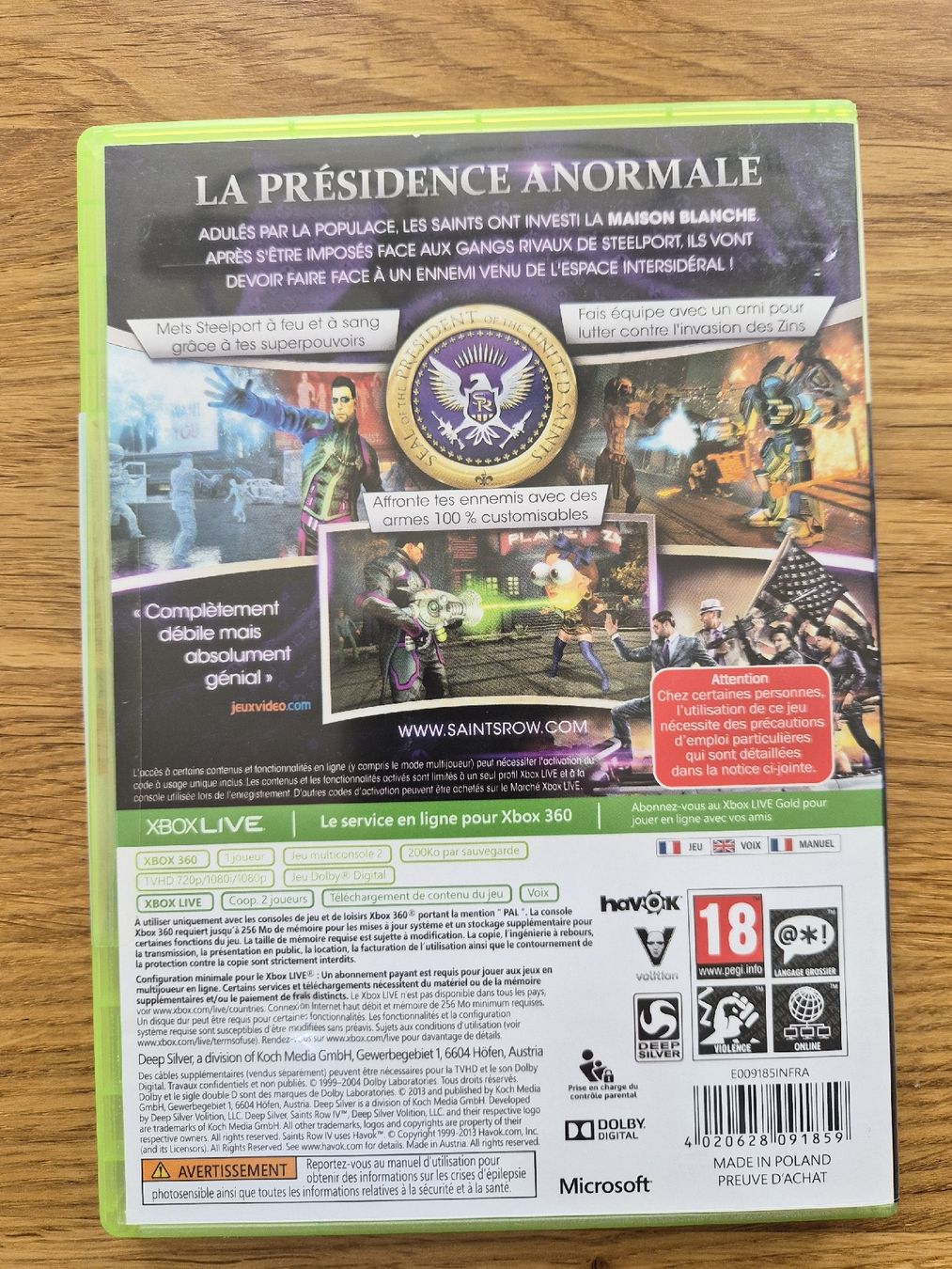 Microsoft Giochi: Saints Row IV Xbox 360 - – Usato da La Joux FR venduto da car_ck96 2